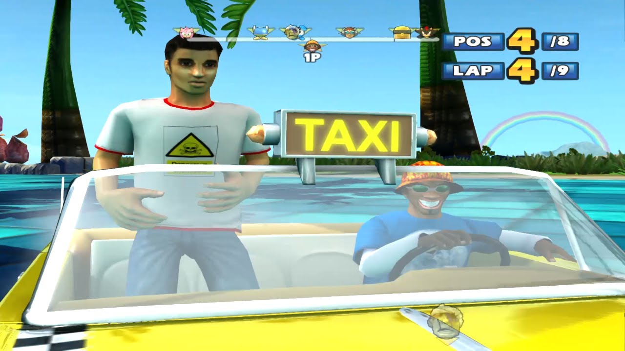 BD JOE Monkey Target 9 Laps Expert (Request) Sonic & Sega All-Stars Racing