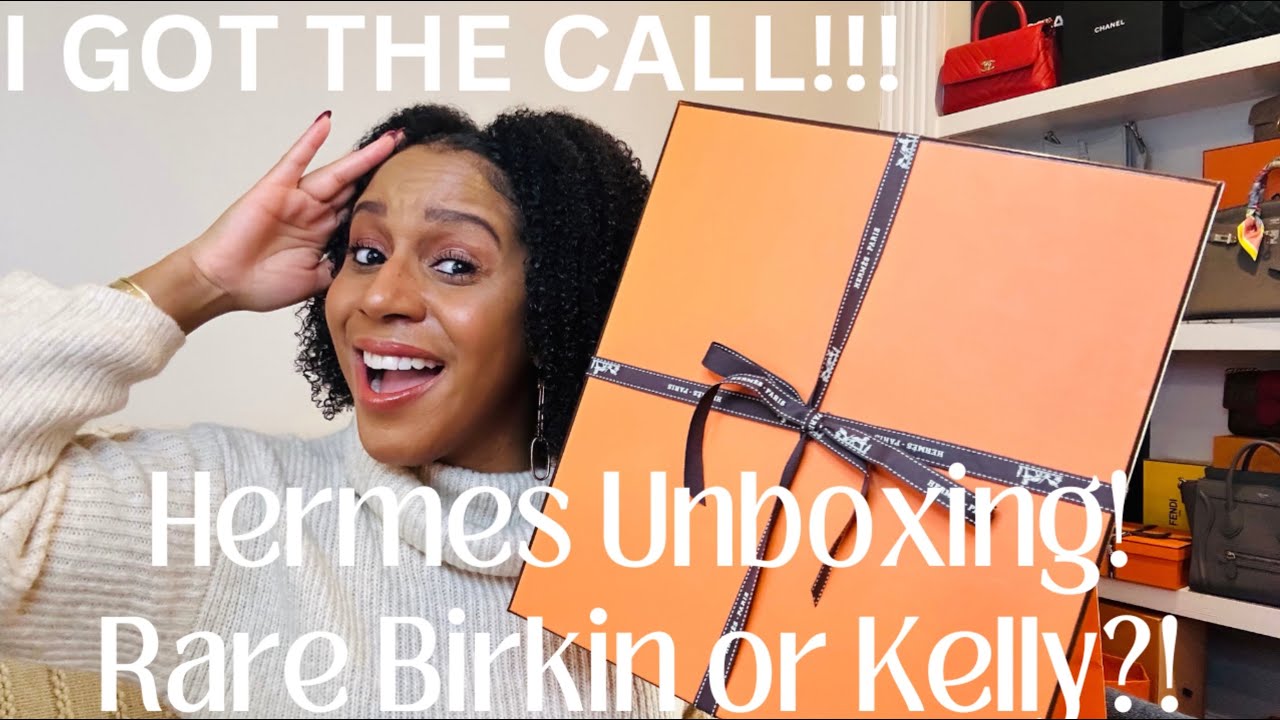 I GOT THE CALL| Unboxing my RARE Hermes Kelly or Birkin Bag| * Story time + Mod Shots