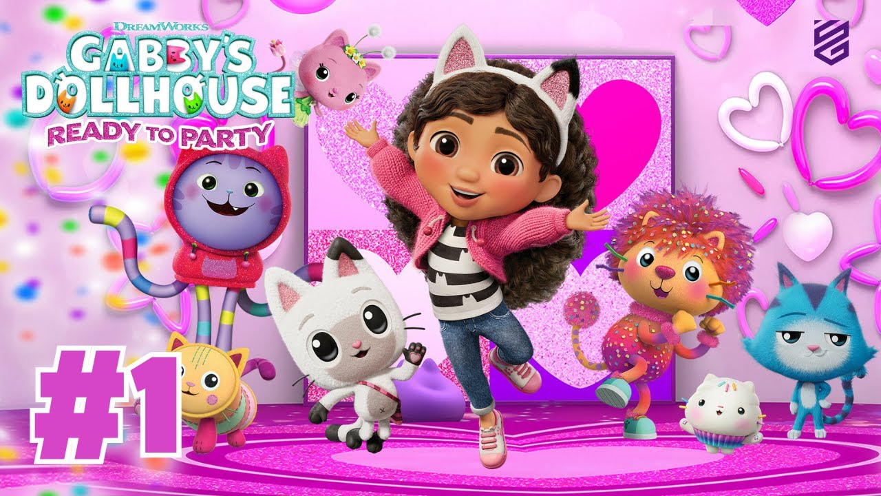 Gabby's Dollhouse Ready to Party Gameplay Walkthrough Part 1