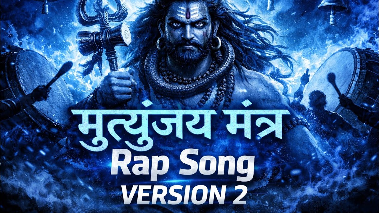 Mrityunjay Mantra Rap Song 🔱 (Version 2) Shiva | Sanskrit Rap | By Kishor Sonawane 