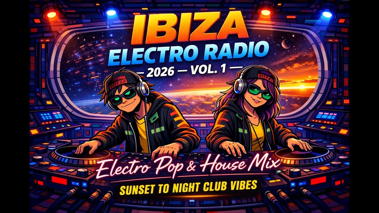 IBIZA ELECTRO RADIO 2026 — VOL. 1 🌴 Electro Pop & House Mix | Sunset to Night Club Vibes
