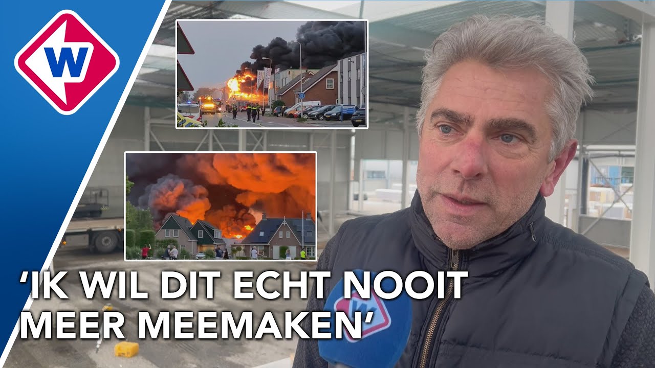 Edwins bedrijf werd verwoest door megabrand