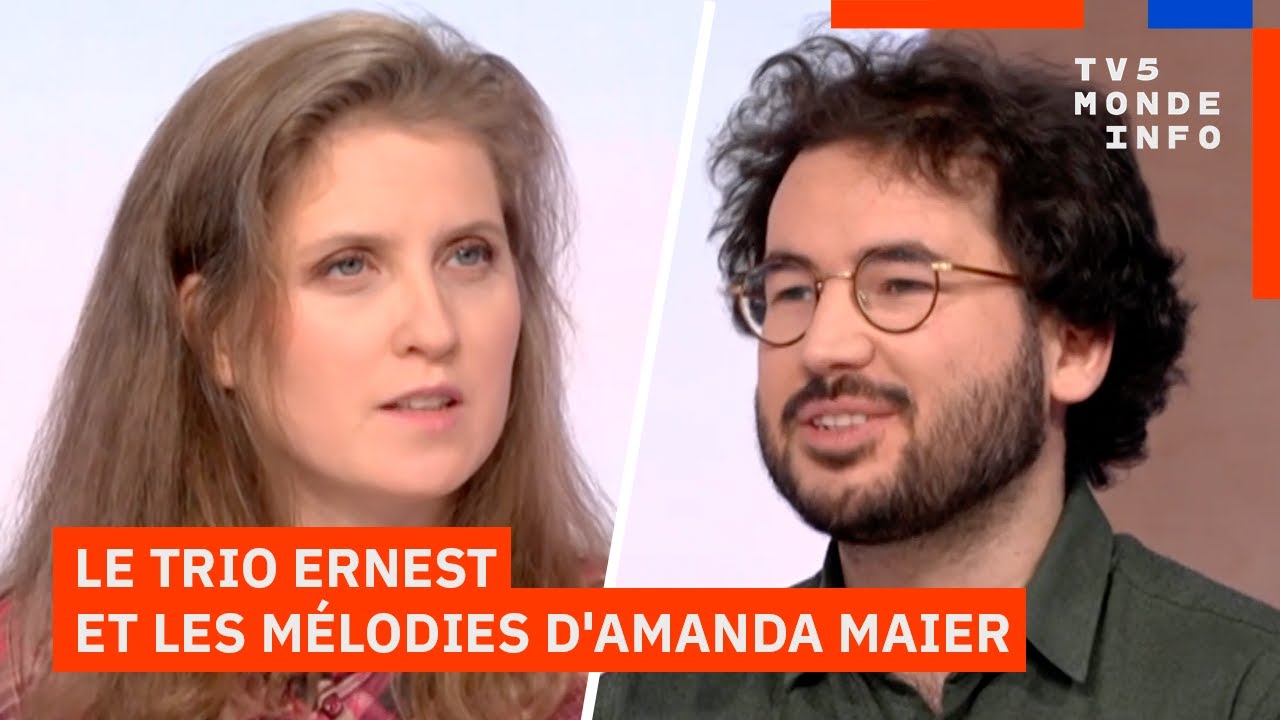 Musique : le trio Ernest fait résonner les mélodies d'Amanda Maier