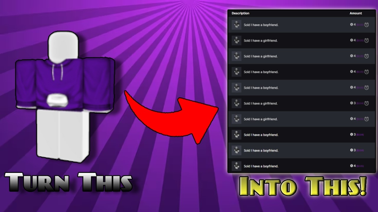 How to Create ROBLOX Clothes to GET RICH!