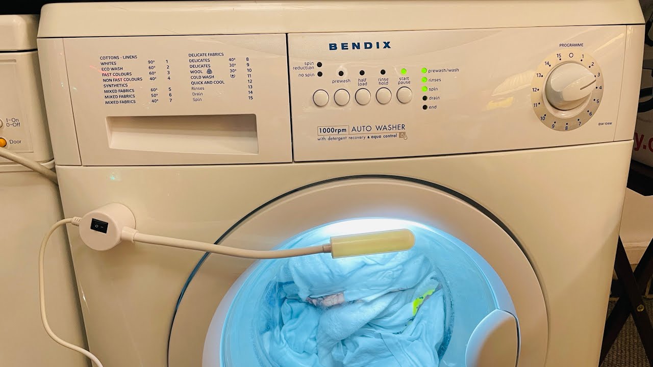 Bendix BIW104W Fast Colours 60°c Using Almat  