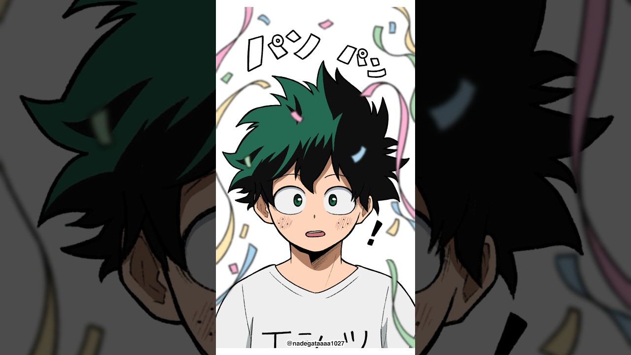 Happybirthday!!!緑谷出久 