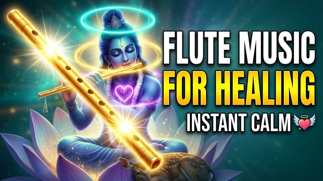 This Krishna Flute Music Brings Instant Calm, Healing Energy & Positive Vibes