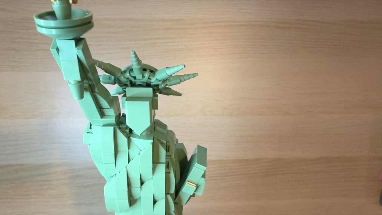 Lego 21042 Statue  of liberty Unboxing and review