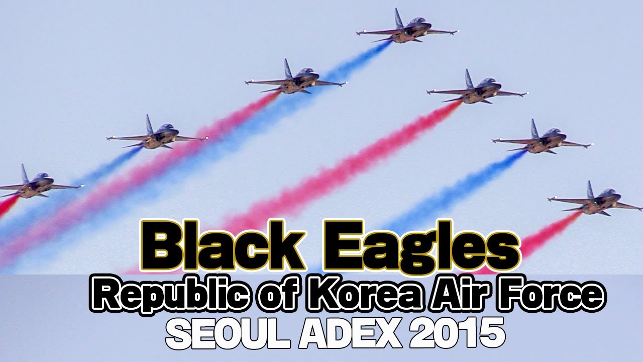 [ブラックイーグルス] Black Eagles demo flight SEOUL ADEX 2015 블랙이글스