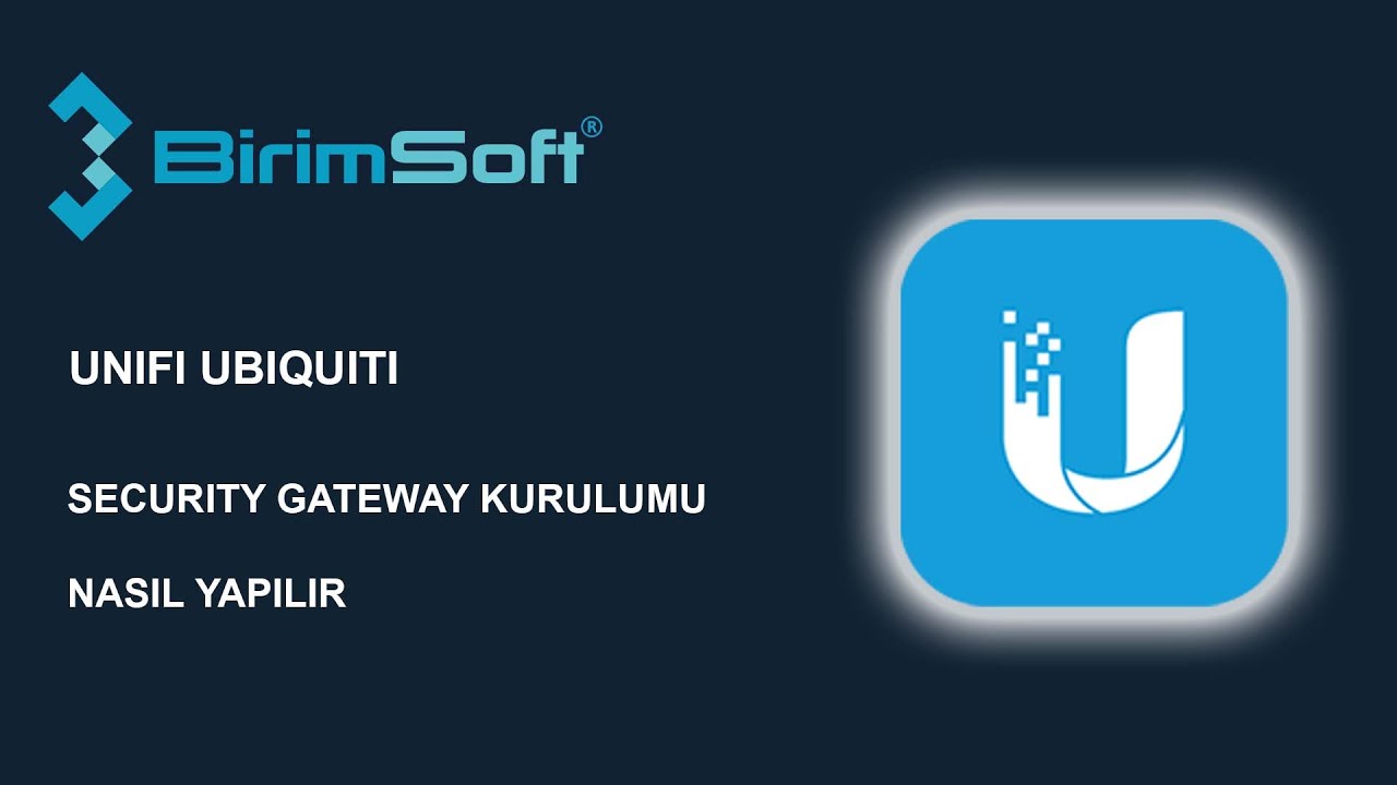 Unifi Security Gateway Nasıl Kurulur