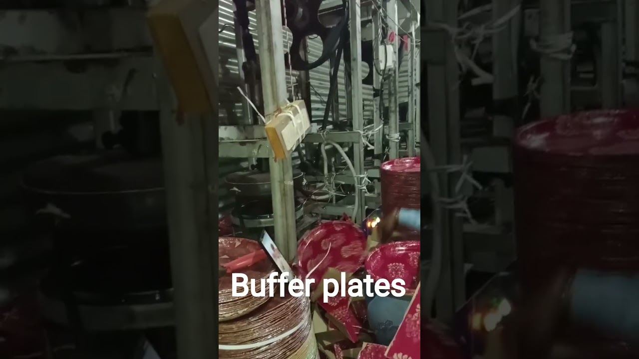 buffer plates making machine