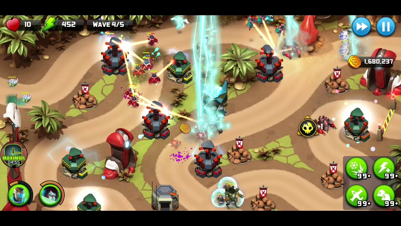 The Beast Howls! Insane - Team 6: Surge + Cinder No items | Alien Creeps