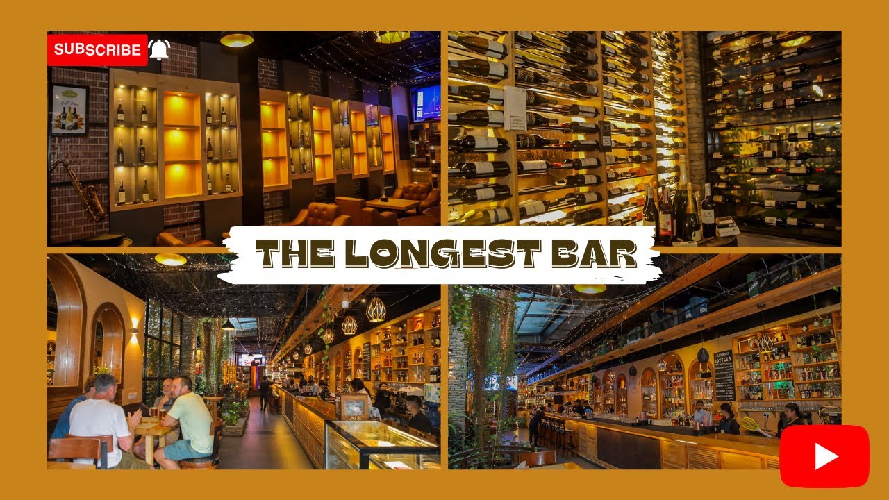 POKHARA'S EXOTIC DRINKS ONLY AT THE LONGEST BAR || Lakeside, Street 16, Fresh Elements Restaurant ||