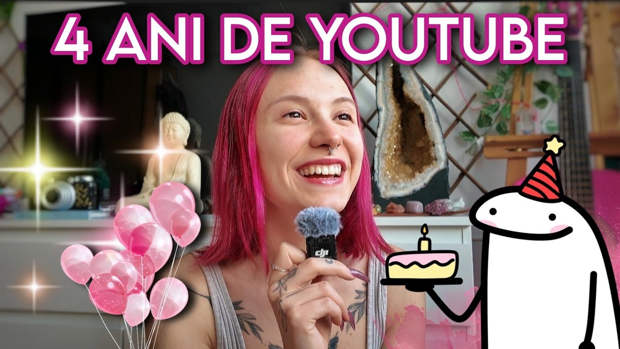 4 ani pe YouTube… mulțumesc că sunteți aici