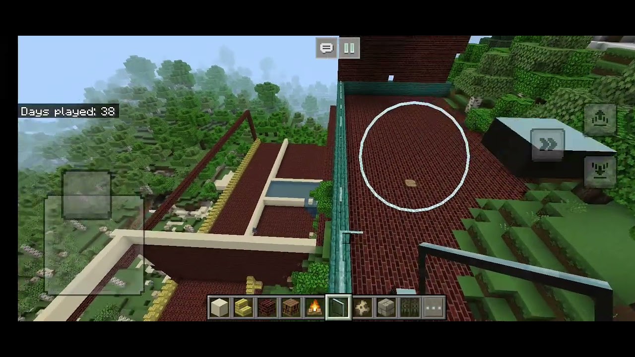 Glass wall work | Minecraft | gaming 