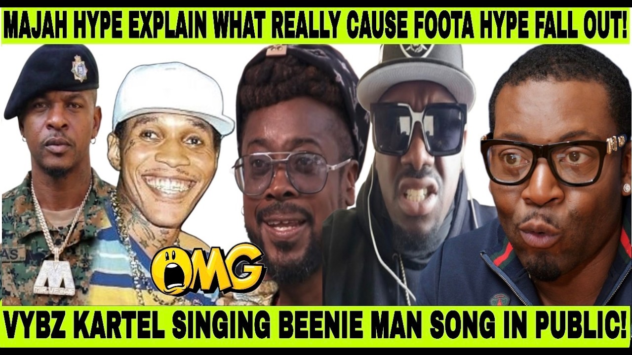 WOW! VYBZ KARTEL SING BEENIE MAN SONG & BIG UP MR VEGAS PUBLIC! MAJAH HYPE LEAK FOOTA HYPE WAR CAUSE