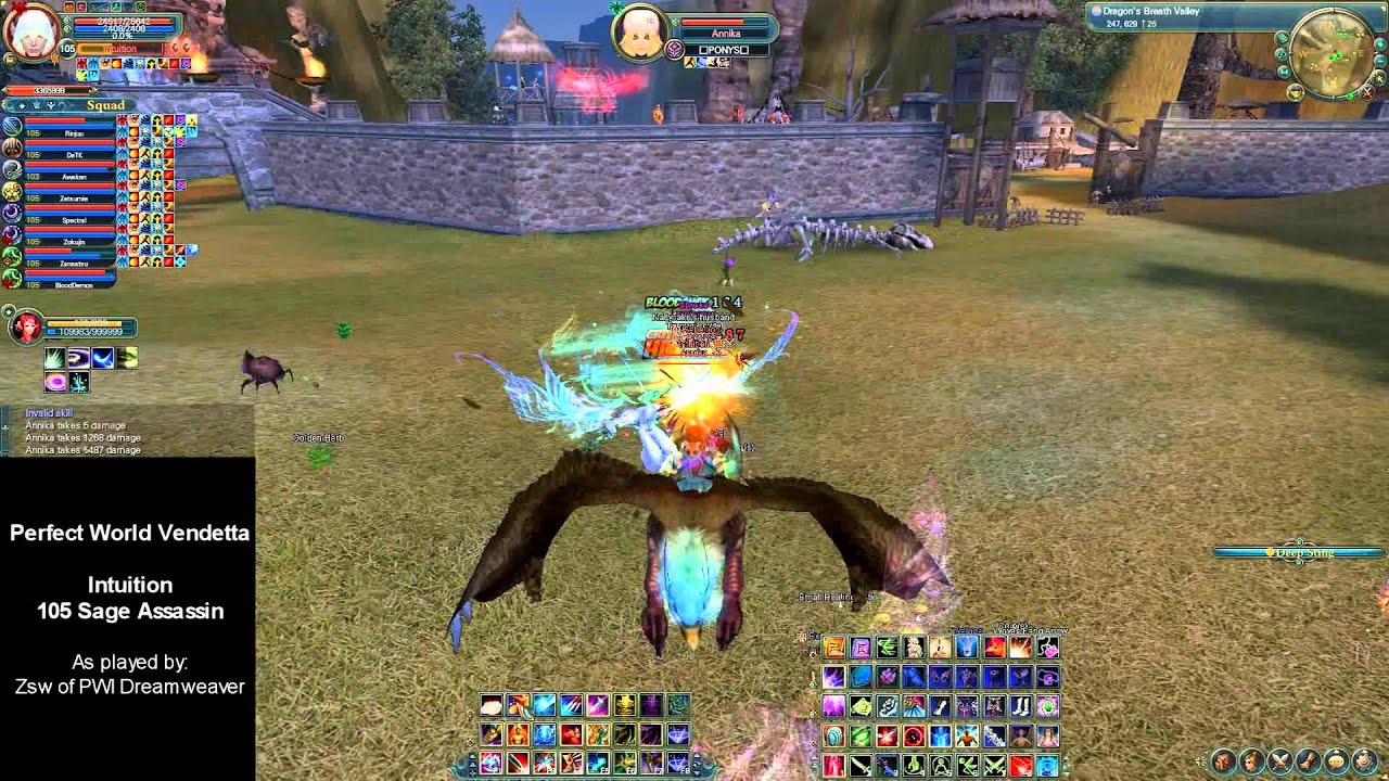 Perfect World Vendetta : They call me... Intuition [●Assassin PvP]