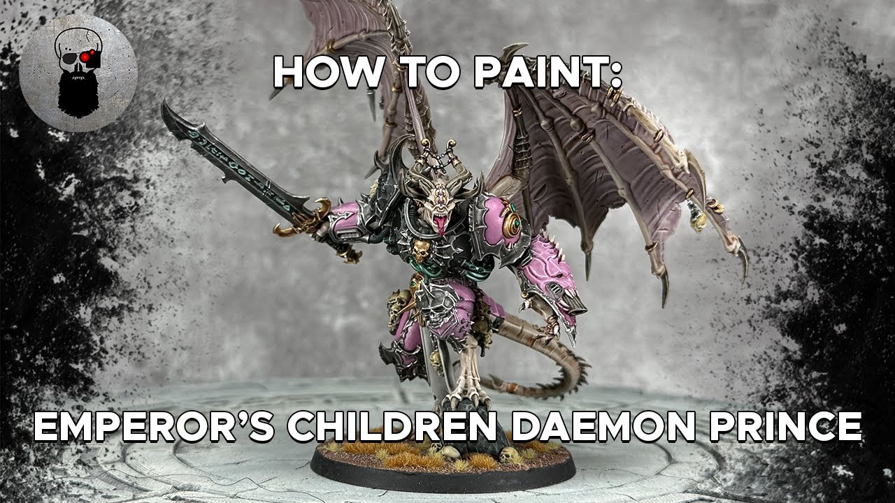 Contrast+ How to Paint: Emperor's Children Daemon Prince of Slaanesh