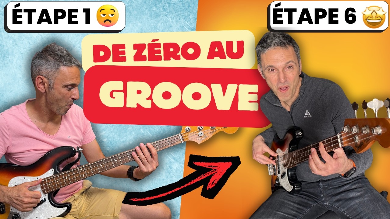 De débutant à grooveur : une ligne de basse en 6 étapes
