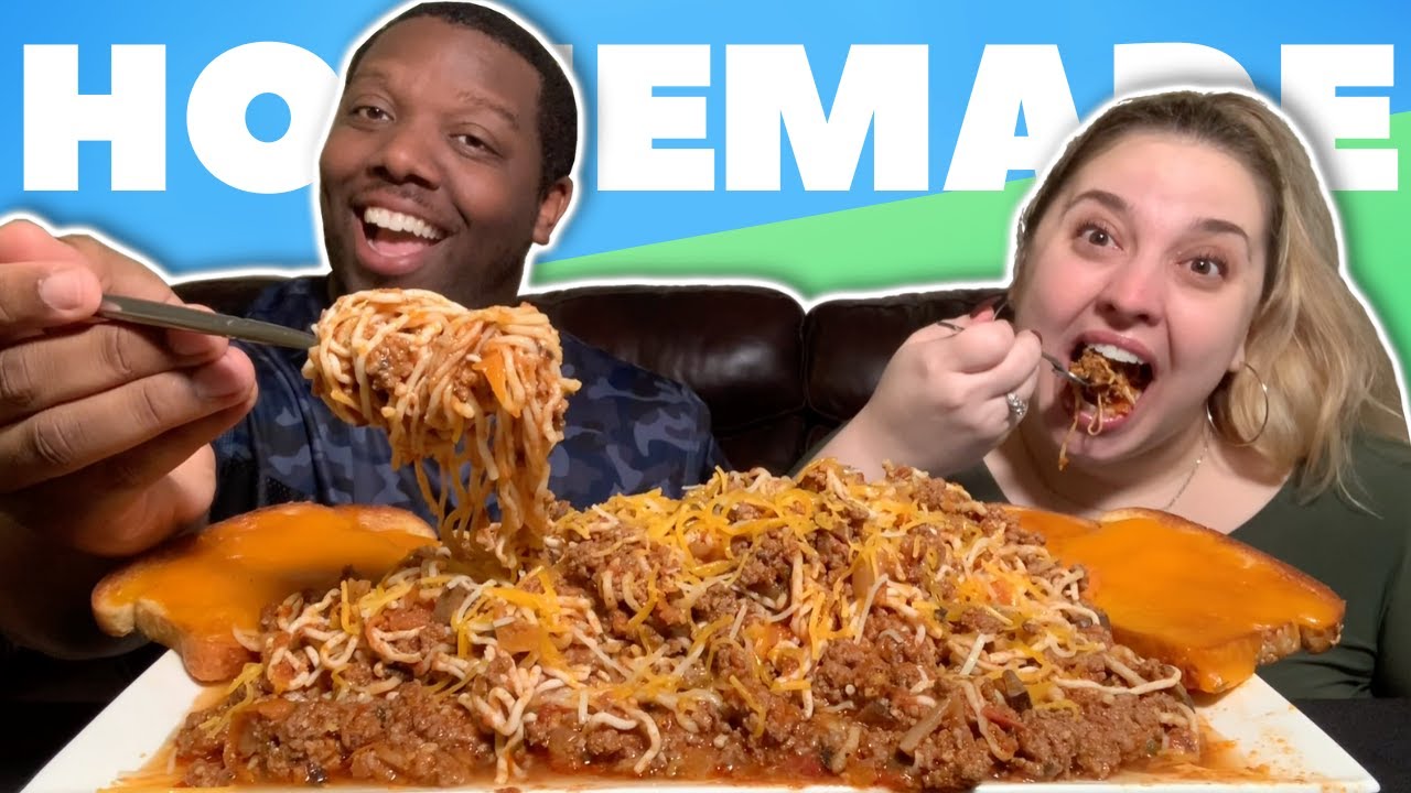Spaghetti Mukbang + Low Carb [Life After Lockdown]