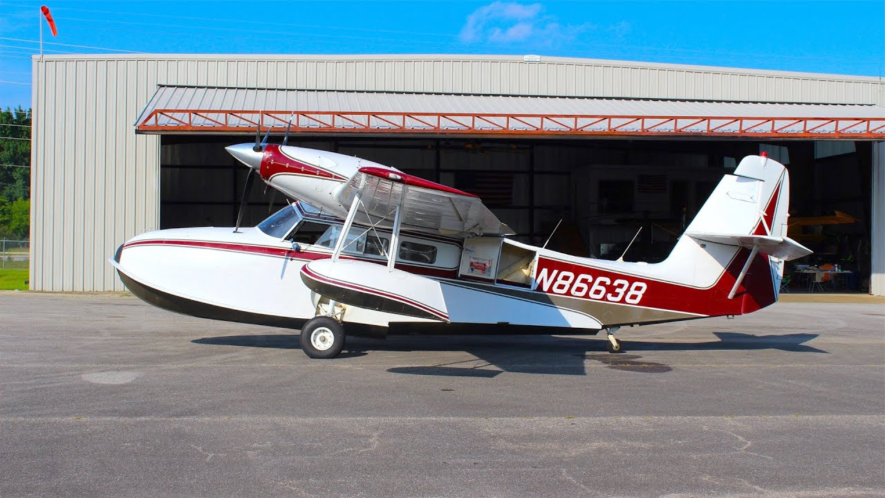 Grumman Widgeon Training Flight with WaterWings Seaplanes