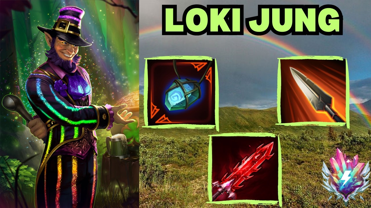 FULL PROC BUILD DOES SO MUCH FREE DAMAGE!! - LOKI JUNGLE DEITY SMITE 2 GAMEPLAY!!