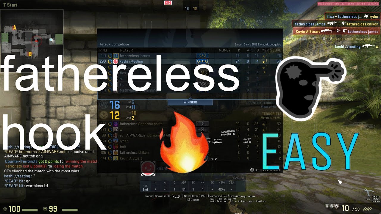FatherelessHook VS Legacy HvH