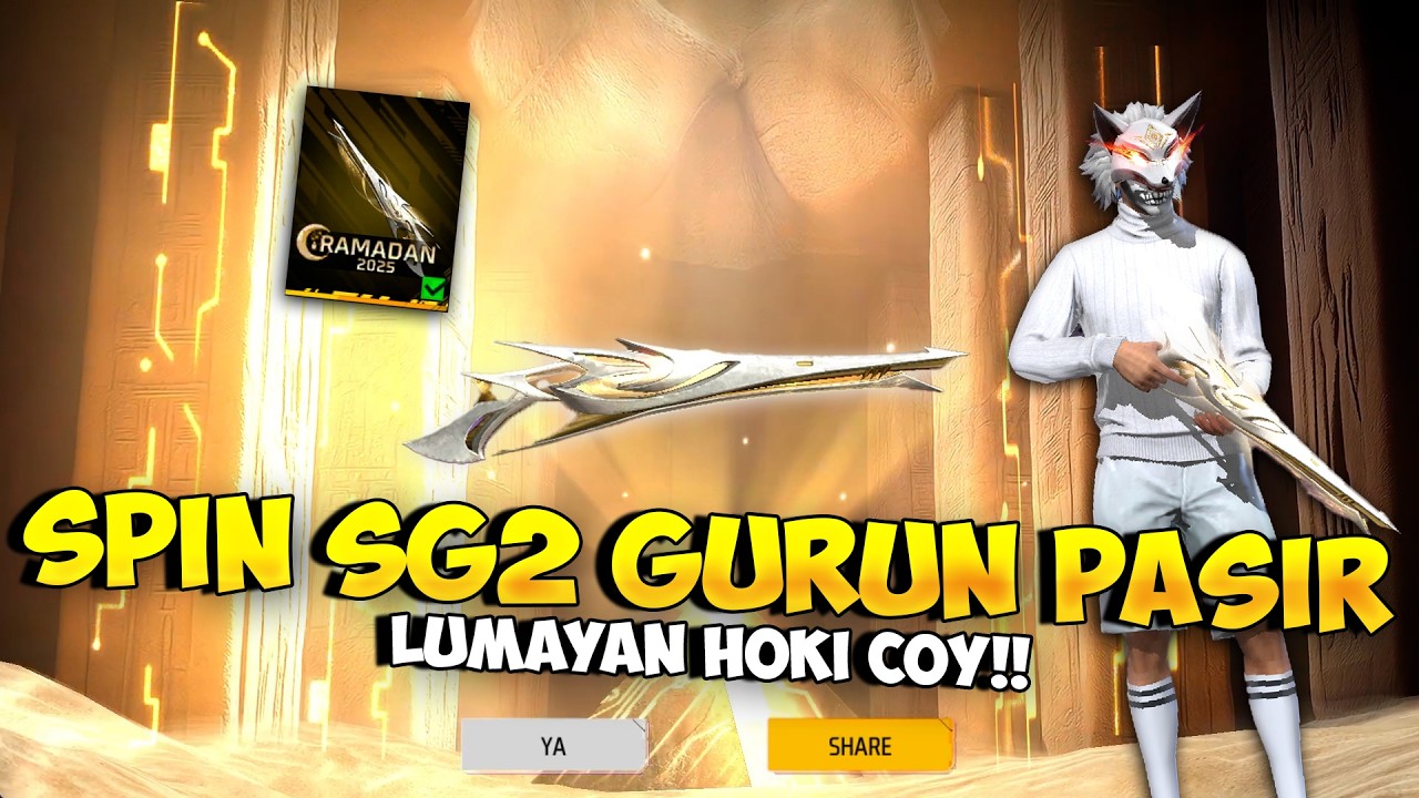 BORONG M1887 GURUN PASIR !! Spin Skin Sg2 Gurun Pasir Ramadan 2025 Terbaru Sampai Dapat