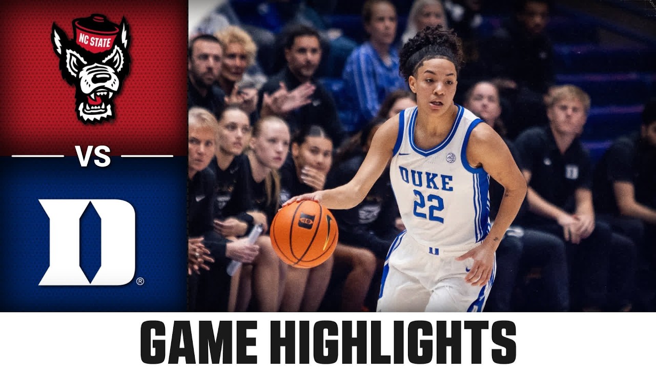 NC State vs. Duke Game Highlights | 2025-26 ACC Women's Basketball