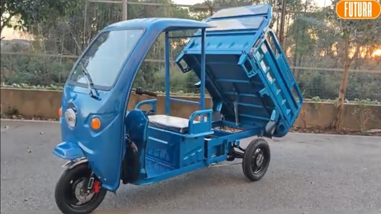 Elektro Lastendreirad X1 25/45 km/h ab 2599 € 500 kg transportieren E-TukTuk Lastenmoped TUK TUK LKW