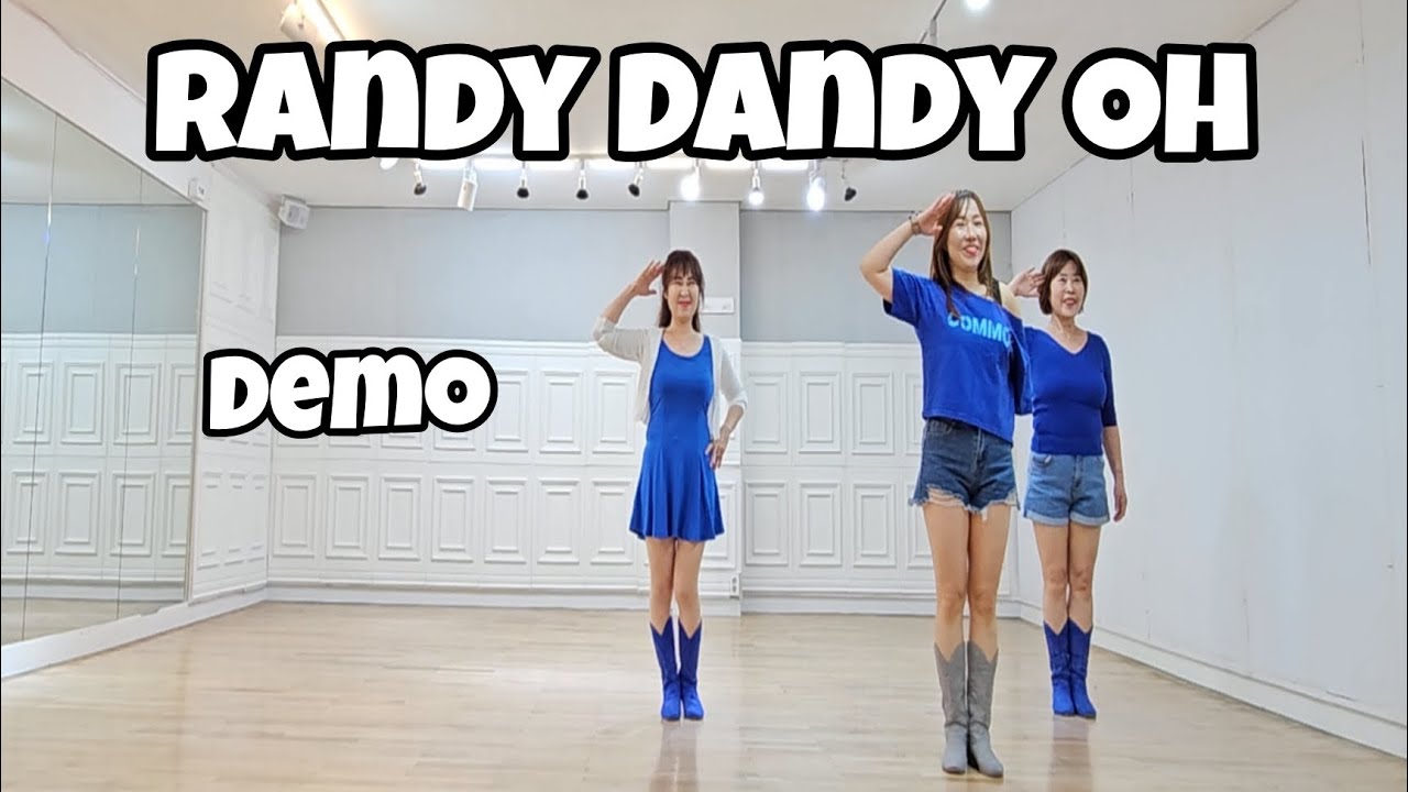 Randy Dandy Oh - Line Dance (Demo)/Easy Intermediate/Ria Vos