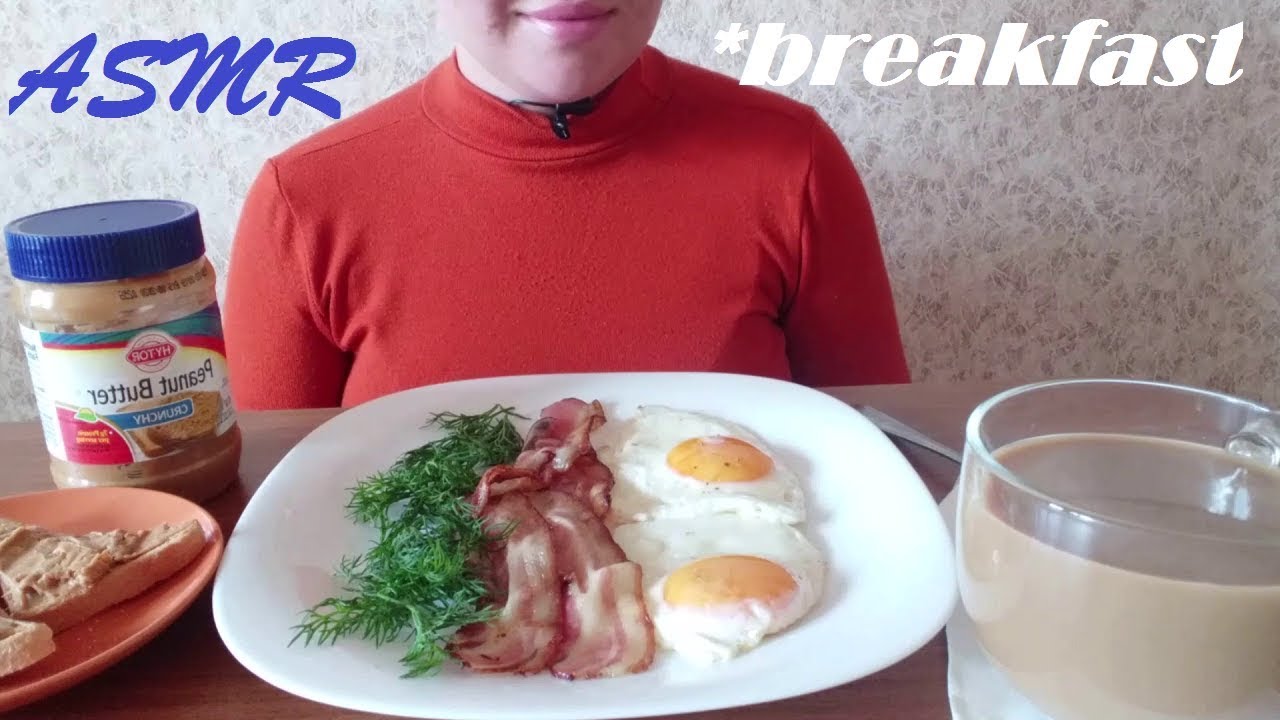 ASMR American breakfast /Американский завтрак | LUBS-ASMR
