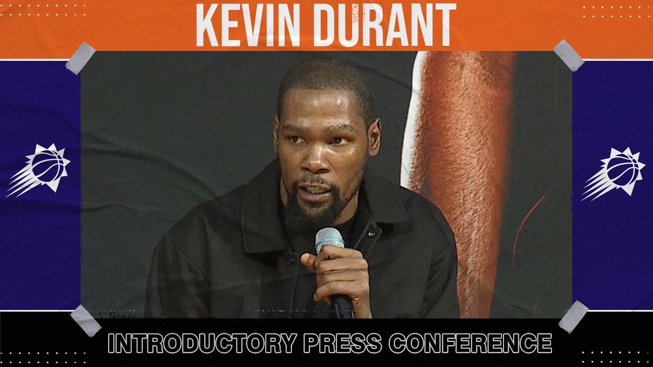 [FULL] Kevin Durant's Introductory Press Conference with the Phoenix Suns | NBA on ESPN
