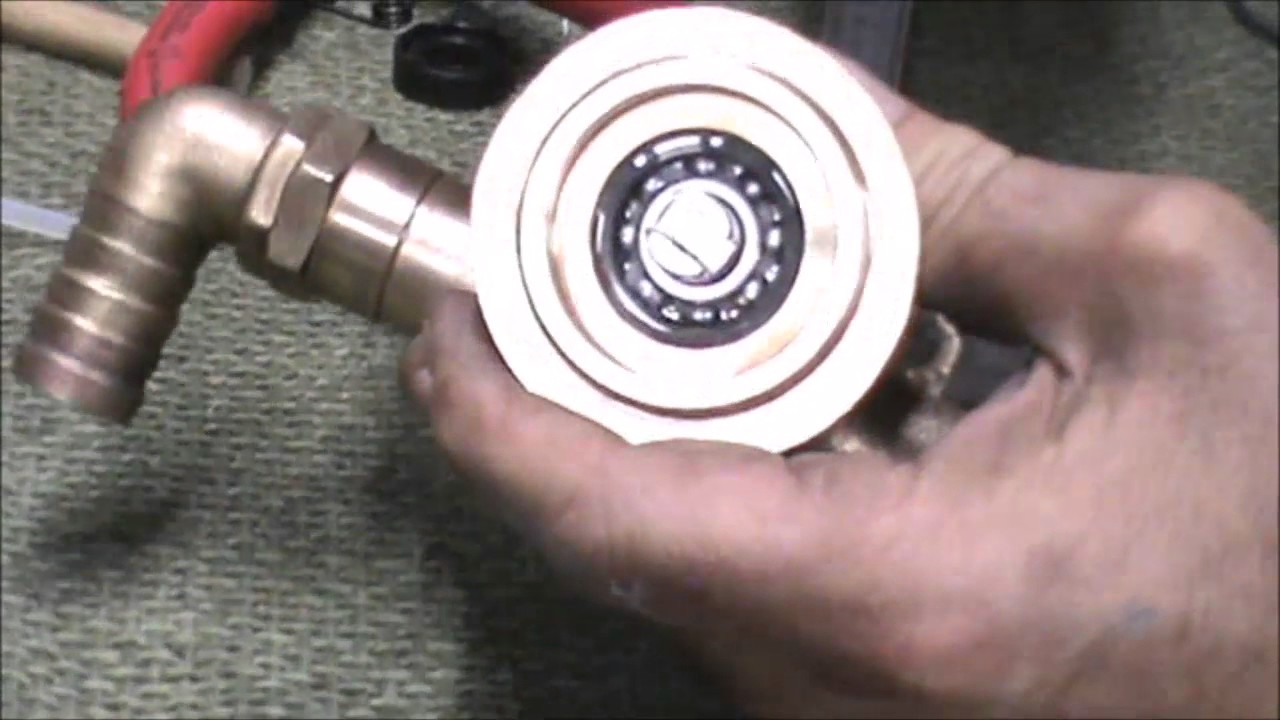 Raw water pump refurbish
