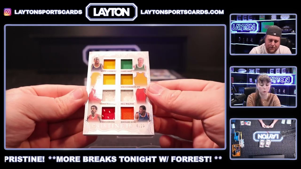 2025 Leaf In The Game Used Sports 5 Box Break #1 RANDOM HIT STYLE