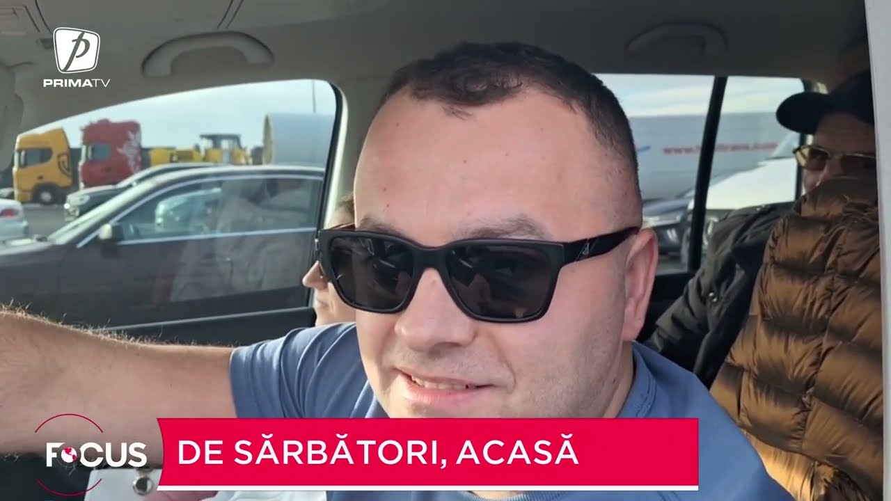 Cozi infernale la graniţă: românii se întorc acasă de Sărbători. La plecare, vor fi în Schengen