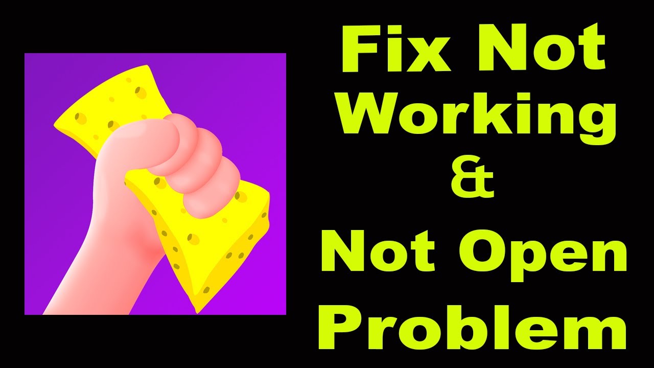 How To Fix Sponge Art App Not Working Problem Android & iOS | Sponge Art Not Open Problem | PSA 24