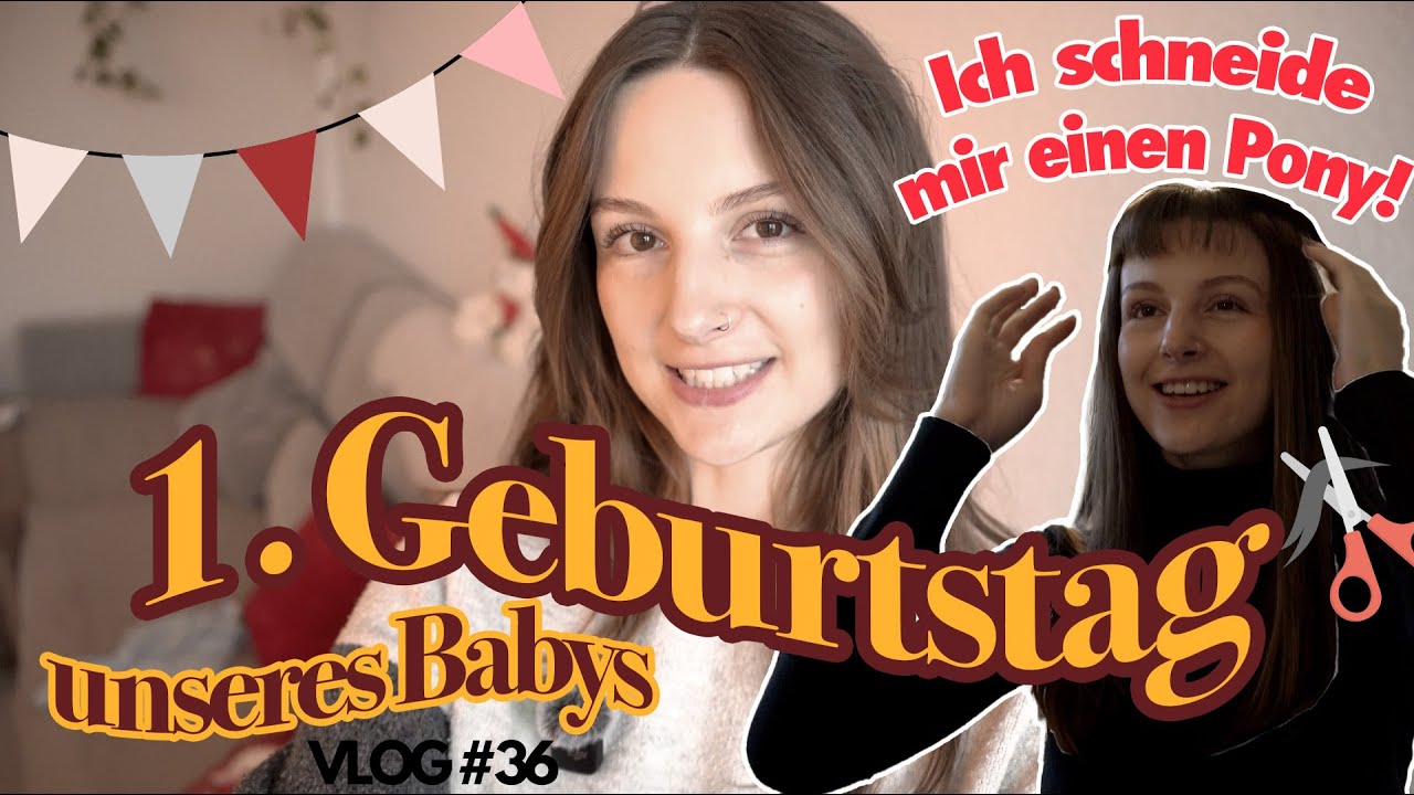 Großer Fehler? Pony selbst geschnitten kurz vor dem 1. Geburtstag 😅 (Vlog #36)