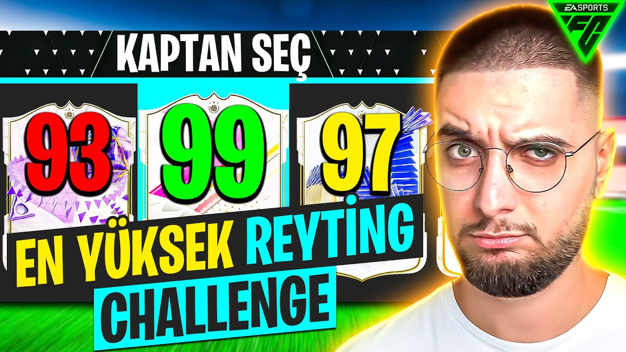Draft'ta EN Y&Uuml;KSEK REYTİNG Challenge! ARTIK OLSUN! | EA FC 24 DRAFT