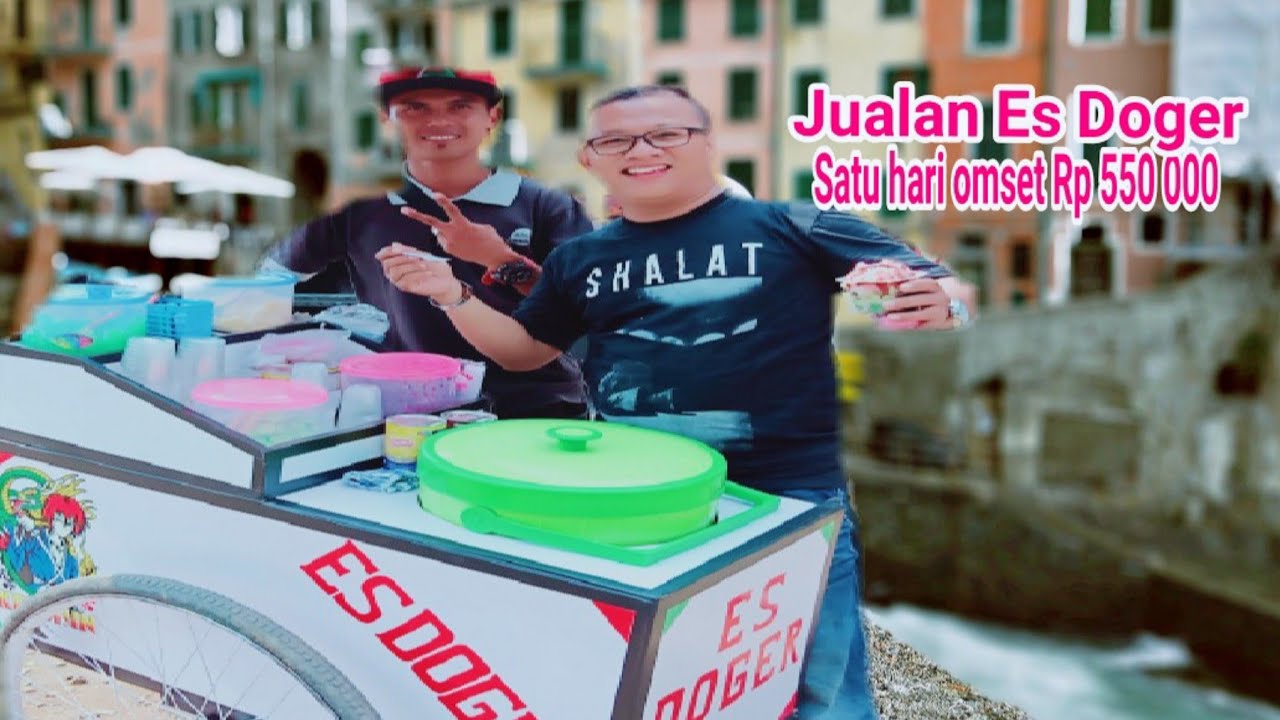 2 Tahun dorong gerobak Es Doger !! Seger dan murah meriah wajib nyobain l Tangerang l