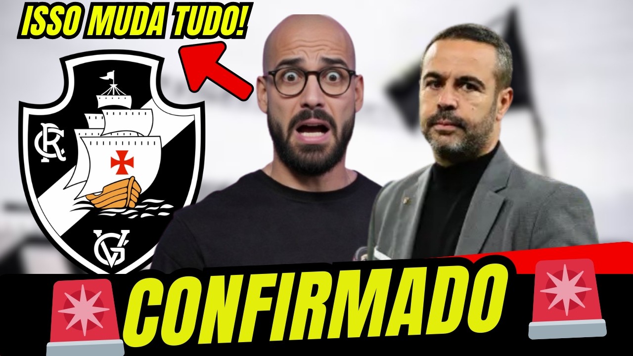 🚨 PEDROSA FAZ ALERTA AO VIVO: “ESSE DETALHE DO NOVO TÉCNICO DO VASCO MUDA TUDO…”