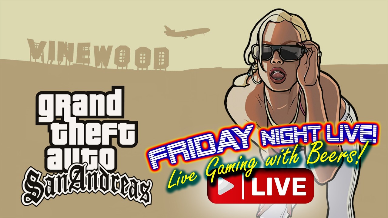 Grand Theft Auto: San Andreas - LIVE Game Stream 🍿📺