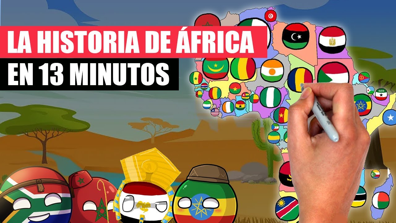 ✅La historia de ÁFRICA resumida en 13 minutos