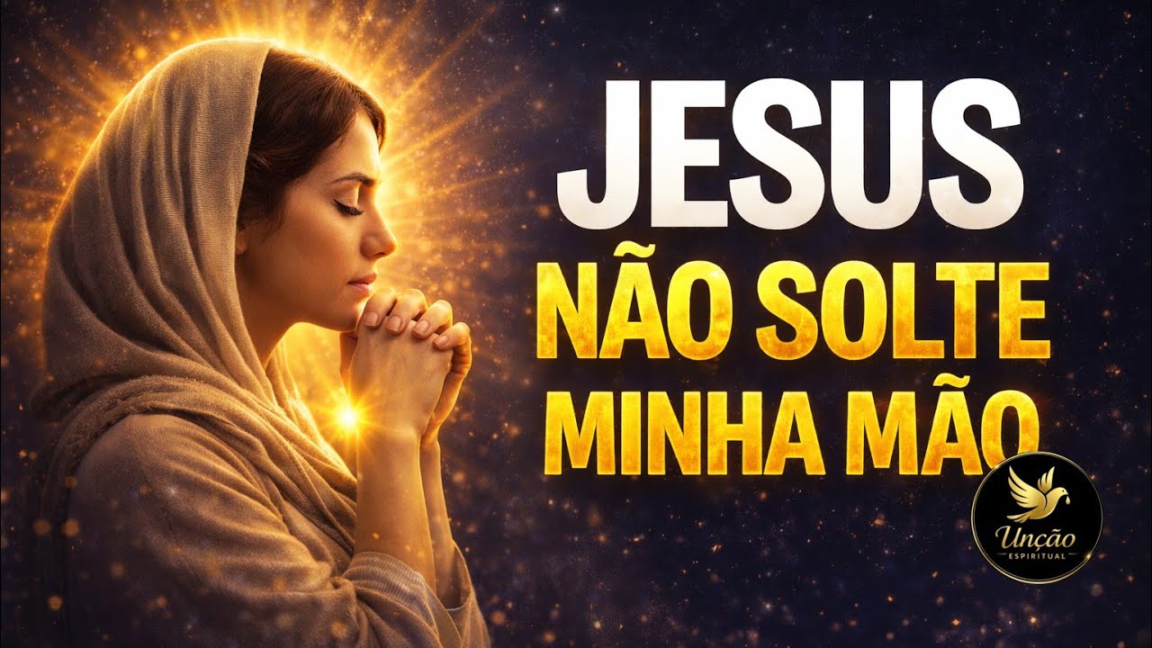 Jesus, Não Solte Minha Mão 🙏 (Ouça em Silêncio