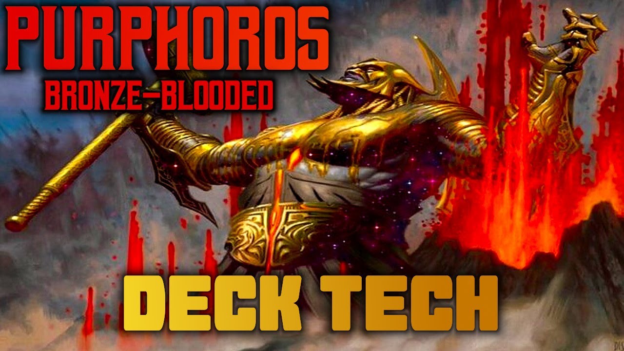 Purphoros, the Bronze-Blooded Deck Tech | Theros Beyond Death