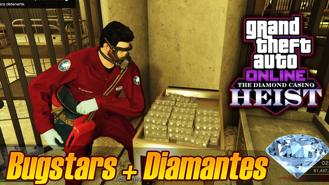 💎 Infiltración Bugstars + Diamantes 💎Golpe al casino Rumbo a los $ 1000 millones gta v online