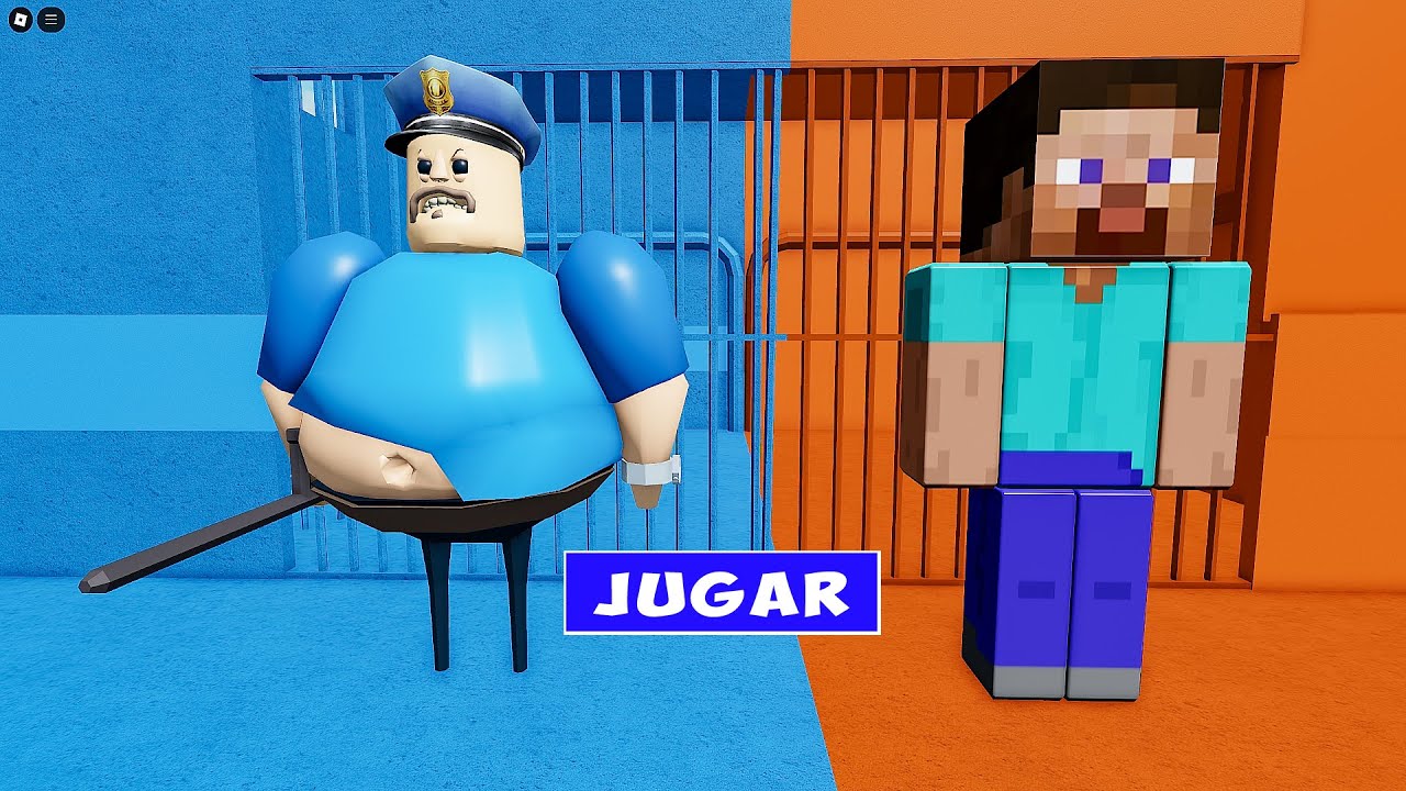 Barry vs. Steve en Minecraft: &iexcl;Nuevo juego de BARRY Run Obby! Gu&iacute;a completa del juego #roblox #obby