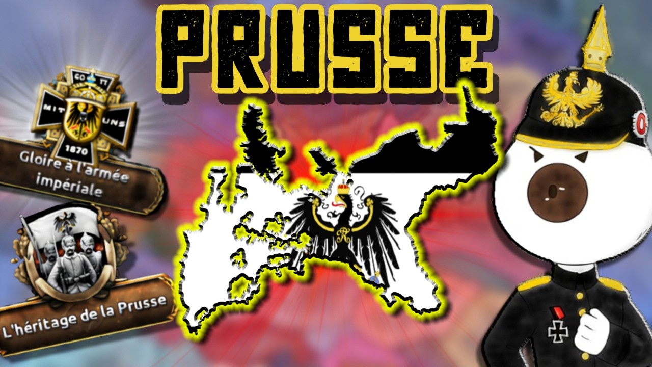 Jouer la PRUSSE et unifier l'ALLEMAGNE pendant la SECONDE GUERRE MONDIALE - Hoi4