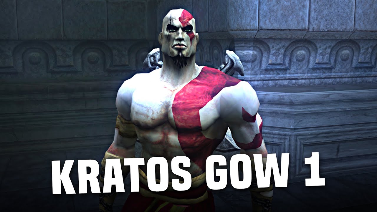 GOD OF WAR 2: SKIN KRATOS GOW 1 VERY HARD
