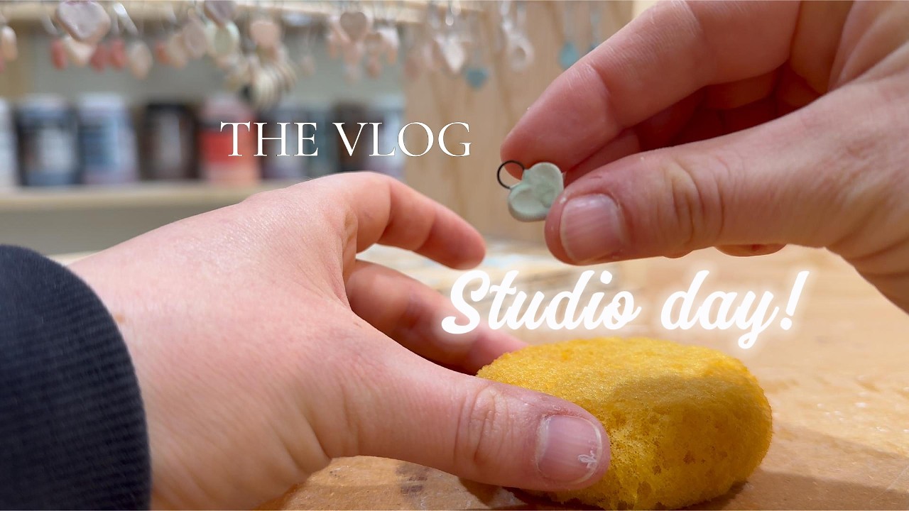 Studio Day on The Vlog!